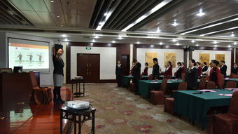 酒店管理专业开展社会服务为企业进行系列培训